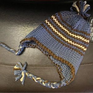 Handmade hat, so warm and adorable.